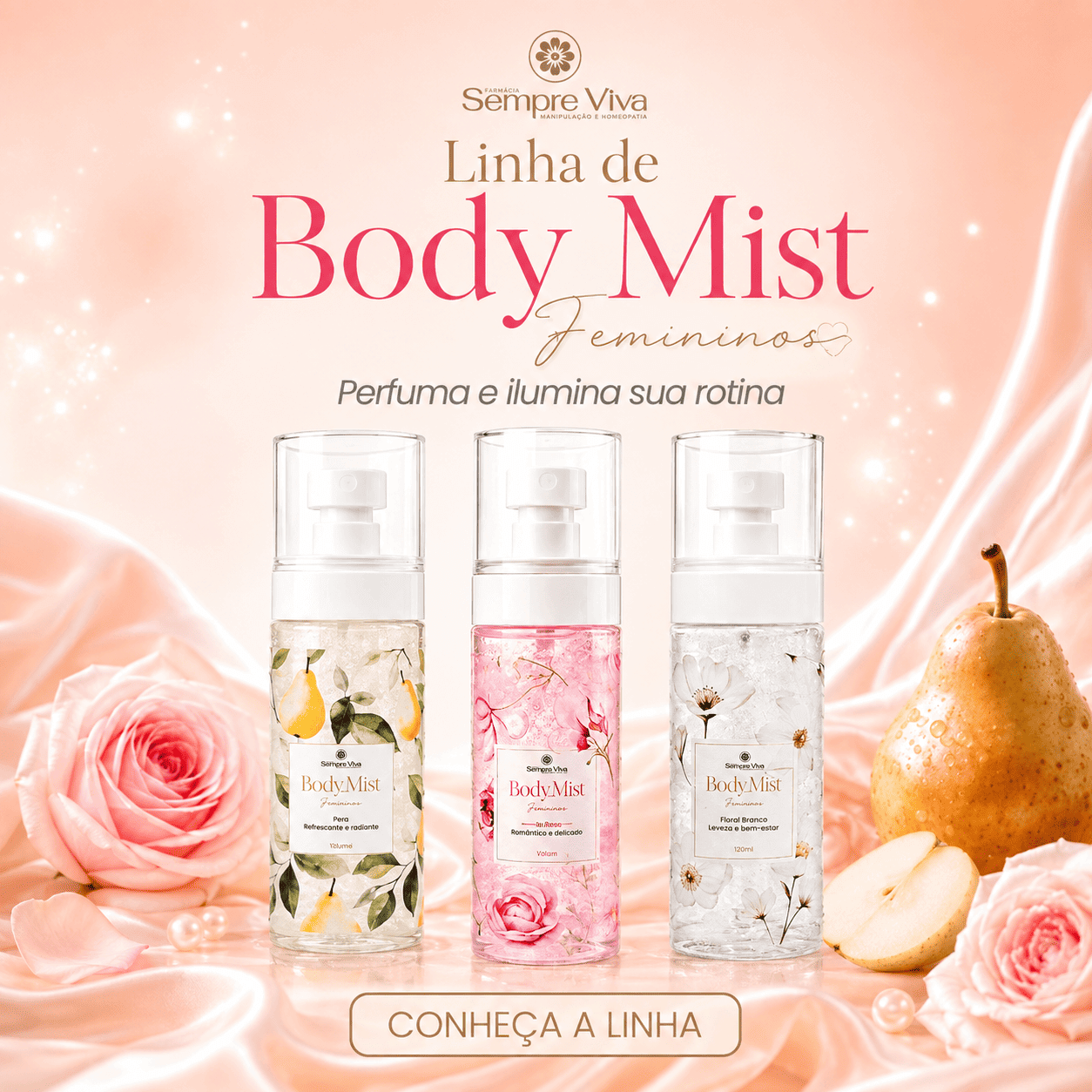 Body Mist Femininos